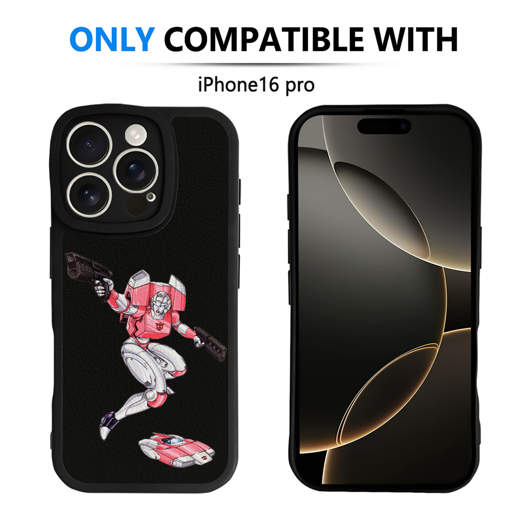 （画像用）  【iPhone 16シリーズ対応】シリコンスマホケース（レザー調） 材質：シリコン